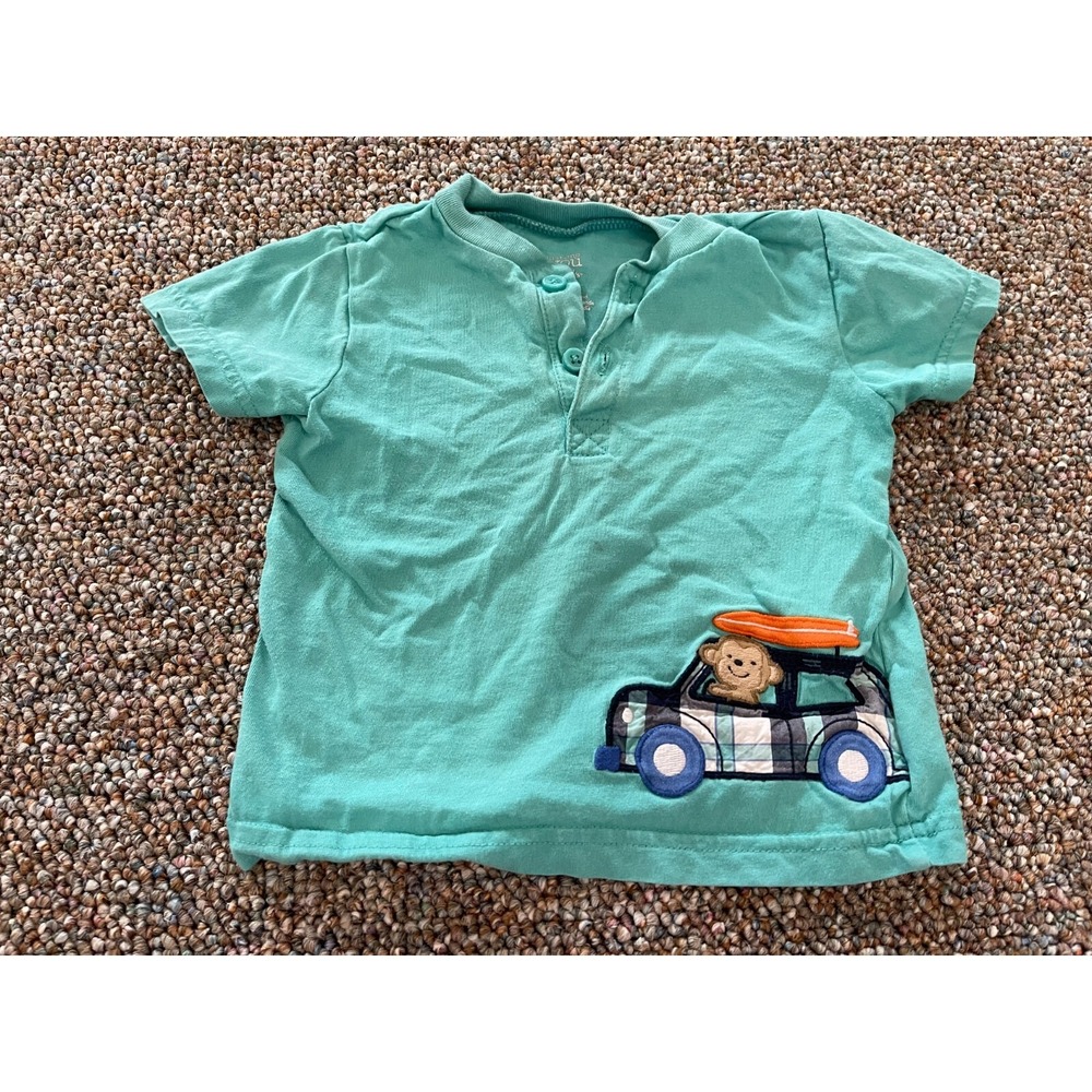 Carter's Just One You Boys Monkey Surf T-Shirt 18M